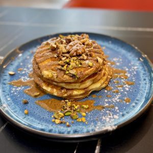 Pancake amlou Fruits Secs