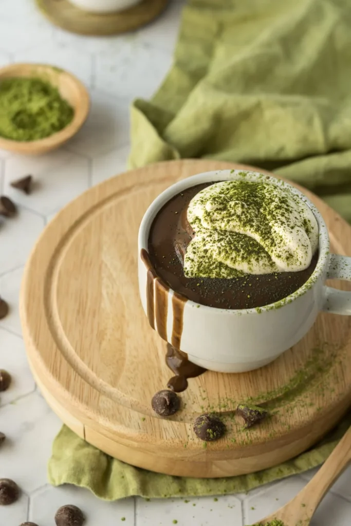 Hot Matcha Chocolat